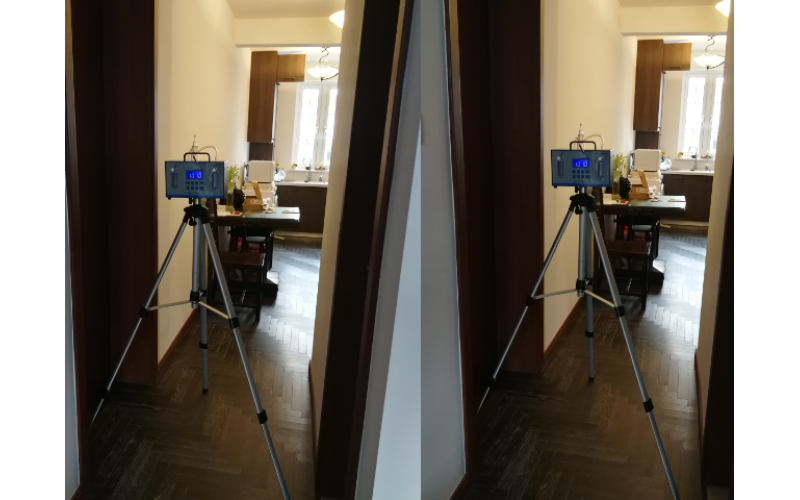 上海湯臣一品客戶室內甲醛（空氣）檢測