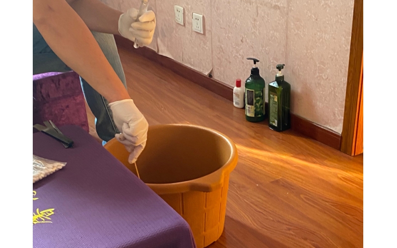 上海洗腳按摩店衛生檢測報告